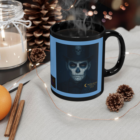 Mystic Skulls - January Blue Catrin Mug | Noni Ross Creations