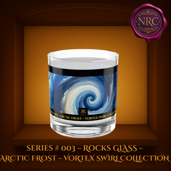 Spiritual Rocks Glass 10 oz Tempestaria The Alchemist's Spell Collection by Noni Ross Creations