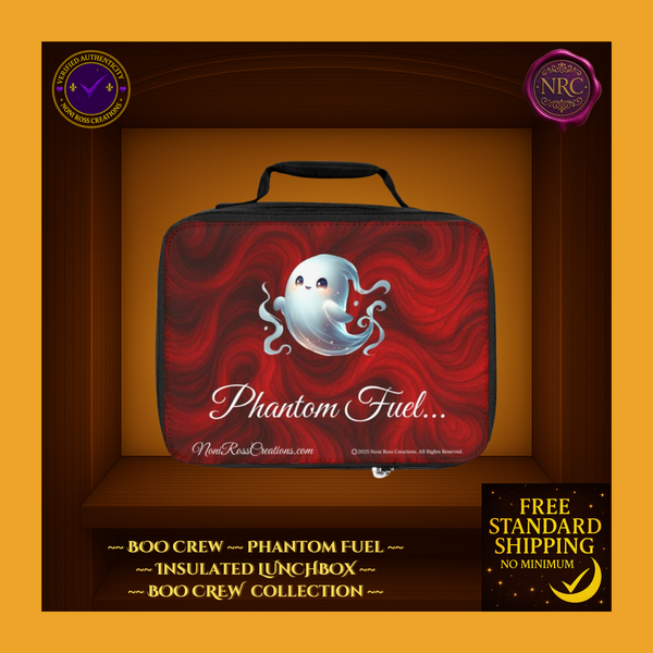 BOO Crew Phantom Fuel Lunchbox Bag by Noni Ross Creations