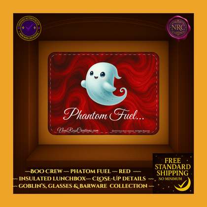 Phantom Fuel Lunch Box | Series #311 | BOO Crew Collection | Noni Ross Creations