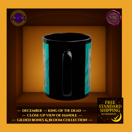 December King of the Dead Catrina Mug 11oz by Noni Ross Creations