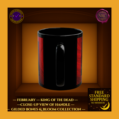 February King of the Dead Catrin Mug 11oz by Noni Ross Creations