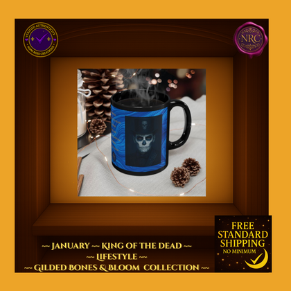 January King of the Dead Catrin Mug 11oz by Noni Ross Creations