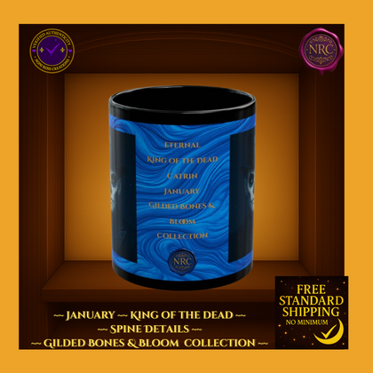 January King of the Dead Catrin Mug 11oz by Noni Ross Creations