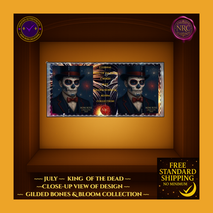 July King of the Dead Catrin Mug 11oz by Noni Ross Creations