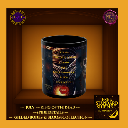 July King of the Dead Catrin Mug 11oz by Noni Ross Creations