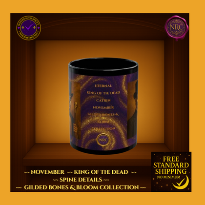 November King of the Dead Catrina Mug 11oz by Noni Ross Creations