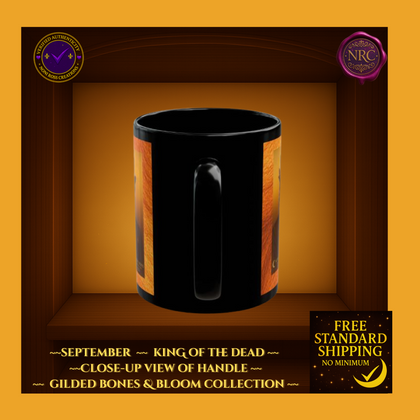 September King of the Dead Catrin Mug 11oz by Noni Ross Creations