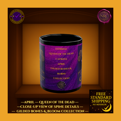 April Queen of the Dead Catrina Mug 11oz by Noni Ross Creations