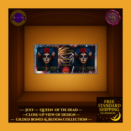 July Queen of the Dead Catrina Mug 11oz by Noni Ross Creations