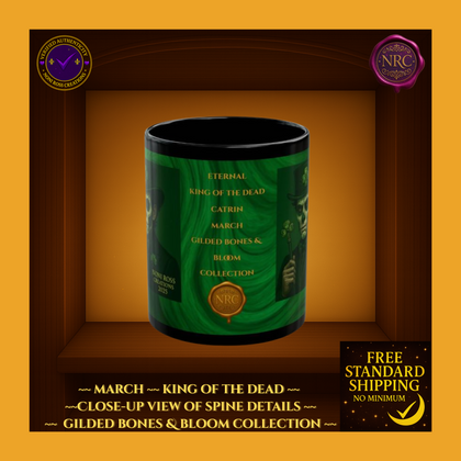 March Queen of the Dead Catrina Mug 11oz by Noni Ross Creations