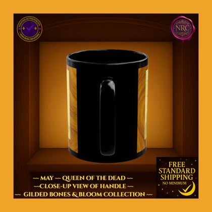 May Queen of the Dead Catrina Mug 11oz by Noni Ross Creations