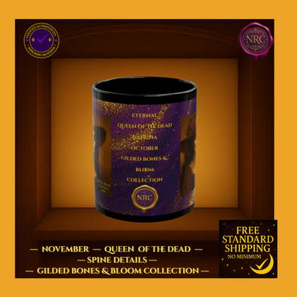 November Queen of the Dead Catrina Mug 11oz by Noni Ross Creations