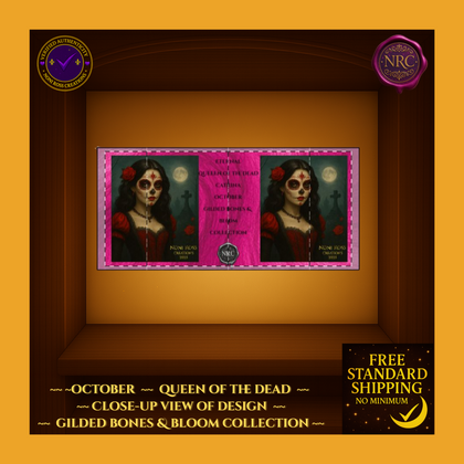 October Queen of the Dead Catrina Mug 11oz by Noni Ross Creations