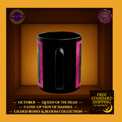 October Queen of the Dead Catrina Mug 11oz by Noni Ross Creations