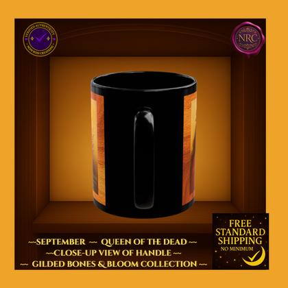 September Queen of the Dead Catrina Mug 11oz by Noni Ross Creations